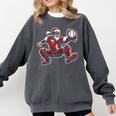 Santa Playing Baseball Catcher Merry Christmas Sport Player Comfort Colors Sweatshirt Pepper Santa Playing Baseball Catcher Merry Christmas Sport Player Comfort Colors Sweatshirt Pepper