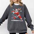 Santa Playing Baseball Christmas Candy Cane Fun Xmas Holiday Comfort Colors Sweatshirt Pepper Santa Playing Baseball Christmas Candy Cane Fun Xmas Holiday Comfort Colors Sweatshirt Pepper