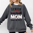 Senior Baseball Mom Class Of 2024 High School College Sports Comfort Colors Sweatshirt Pepper