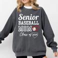 Senior Baseball Mom Class Of 2024 Baseball Player Son 2024 Comfort Colors Sweatshirt Pepper Senior Baseball Mom Class Of 2024 Baseball Player Son 2024 Comfort Colors Sweatshirt Pepper