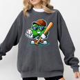 Shamrock Baseball St Patrick's Day Kids Boys Toddlers Premium Tri-Blend Comfort Colors Sweatshirt Pepper Shamrock Baseball St Patrick's Day Kids Boys Toddlers Premium Tri-Blend Comfort Colors Sweatshirt Pepper