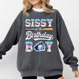 Sissy Of The Birthday Boy Baseball Ice Cream Drip Matching Comfort Colors Sweatshirt Pepper Sissy Of The Birthday Boy Baseball Ice Cream Drip Matching Comfort Colors Sweatshirt Pepper