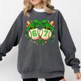 Six Seven 67 Meme Baseball Coquette Bow St Patrick's Day Comfort Colors Sweatshirt Pepper