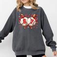 Six Seven 67 Meme Baseball Coquette Bow Valentine Comfort Colors Sweatshirt Pepper Six Seven 67 Meme Baseball Coquette Bow Valentine Comfort Colors Sweatshirt Pepper