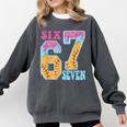 Six Seven Drip Baseball Player Number 67 Or 67th Birthday Comfort Colors Sweatshirt Pepper Six Seven Drip Baseball Player Number 67 Or 67th Birthday Comfort Colors Sweatshirt Pepper