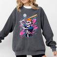 Skeleton Baseball Drip Boy Youth Dripping Baseball Halloween Comfort Colors Sweatshirt Pepper Skeleton Baseball Drip Boy Youth Dripping Baseball Halloween Comfort Colors Sweatshirt Pepper
