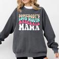 Somebody's Loudmouth Baseball Mama Baseball Mom Comfort Colors Sweatshirt Pepper Somebody's Loudmouth Baseball Mama Baseball Mom Comfort Colors Sweatshirt Pepper