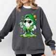 St Patrick Day Baseball Drip Ice Cream Men Boys Kids Comfort Colors Sweatshirt Pepper St Patrick Day Baseball Drip Ice Cream Men Boys Kids Comfort Colors Sweatshirt Pepper