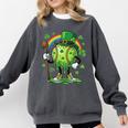 St Patricks Day Baseball Leprechaun Rainbow Green Baseball Comfort Colors Sweatshirt Pepper St Patricks Day Baseball Leprechaun Rainbow Green Baseball Comfort Colors Sweatshirt Pepper