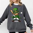 St Patrick’s Day Leprechaun Baseball Irish Graphic Comfort Colors Sweatshirt Pepper St Patrick’s Day Leprechaun Baseball Irish Graphic Comfort Colors Sweatshirt Pepper