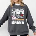 Stealing Hearts Like I Steal Bases Baseball Valentines Comfort Colors Sweatshirt Pepper Stealing Hearts Like I Steal Bases Baseball Valentines Comfort Colors Sweatshirt Pepper