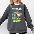 Stepdad Of The Birthday Boy Baseball Football Colorful Comfort Colors Sweatshirt Pepper Stepdad Of The Birthday Boy Baseball Football Colorful Comfort Colors Sweatshirt Pepper
