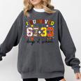 I Survived 6733 Days Baseball Football Softball 100 Days Comfort Colors Sweatshirt Pepper I Survived 6733 Days Baseball Football Softball 100 Days Comfort Colors Sweatshirt Pepper