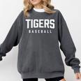 Tigers Baseball Inspired Comfort Colors Sweatshirt Pepper Tigers Baseball Inspired Comfort Colors Sweatshirt Pepper