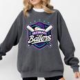 Ultimate Ballers Baseball Comfort Colors Sweatshirt Pepper Ultimate Ballers Baseball Comfort Colors Sweatshirt Pepper