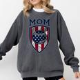USA Mum Mother's Day Baseball Mom Comfort Colors Sweatshirt Pepper USA Mum Mother's Day Baseball Mom Comfort Colors Sweatshirt Pepper