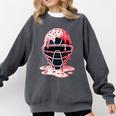 Valentine Baseball Catcher Mask Ice Cream Drip Tee For Boys Comfort Colors Sweatshirt Pepper Valentine Baseball Catcher Mask Ice Cream Drip Tee For Boys Comfort Colors Sweatshirt Pepper