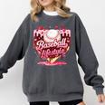 Valentine Baseball Lifestyle Home Plate Ice-Cream Drip Boys Comfort Colors Sweatshirt Pepper Valentine Baseball Lifestyle Home Plate Ice-Cream Drip Boys Comfort Colors Sweatshirt Pepper