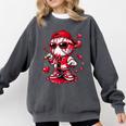 Valentines Day Baseball Drip Ice Cream For Boys Kids Teens Comfort Colors Sweatshirt Pepper Valentines Day Baseball Drip Ice Cream For Boys Kids Teens Comfort Colors Sweatshirt Pepper