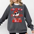 Valentines Day Baseball Six Seven 67 Meme Heart Baseball Dab Comfort Colors Sweatshirt Pepper Valentines Day Baseball Six Seven 67 Meme Heart Baseball Dab Comfort Colors Sweatshirt Pepper
