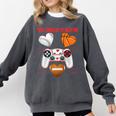 Valentines Day Boys Men Hearts Gaming Football Baseball Love Premium Tri-Blend Comfort Colors Sweatshirt Pepper Valentines Day Boys Men Hearts Gaming Football Baseball Love Premium Tri-Blend Comfort Colors Sweatshirt Pepper