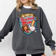 Womens Baseball Mom Mama Mother's In My Baseball Mom Era Comfort Colors Sweatshirt Pepper Womens Baseball Mom Mama Mother's In My Baseball Mom Era Comfort Colors Sweatshirt Pepper