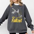 Women's Fallout TV Series Lucy Do Unto Others Baseball Bat Gamer Comfort Colors Sweatshirt Pepper Women's Fallout TV Series Lucy Do Unto Others Baseball Bat Gamer Comfort Colors Sweatshirt Pepper