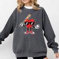 Women's Valentines Day Heart Baseball Player Sports Boys Kids Men Comfort Colors Sweatshirt Pepper Women's Valentines Day Heart Baseball Player Sports Boys Kids Men Comfort Colors Sweatshirt Pepper