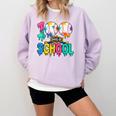 100 Days Of School Baseball Boys Kids Colorful 100th Day Comfort Colors Sweatshirt Crimson 100 Days Of School Baseball Boys Kids Colorful 100th Day Comfort Colors Sweatshirt Crimson