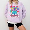 100 Days Of School Baseball Boys Kids Comfort Colors Sweatshirt Crimson 100 Days Of School Baseball Boys Kids Comfort Colors Sweatshirt Crimson