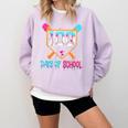 100 Days Of School Baseball Ice Cream Drip 100th Day School Comfort Colors Sweatshirt Crimson 100 Days Of School Baseball Ice Cream Drip 100th Day School Comfort Colors Sweatshirt Crimson