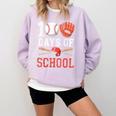 100 Days Of School Baseball Player Teacher Student Comfort Colors Sweatshirt Crimson 100 Days Of School Baseball Player Teacher Student Comfort Colors Sweatshirt Crimson
