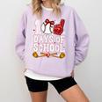 100 Days Of School Cute Bow Baseball Boy Girl Teacher Comfort Colors Sweatshirt Crimson 100 Days Of School Cute Bow Baseball Boy Girl Teacher Comfort Colors Sweatshirt Crimson