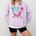 10th Birthday Boys Baseball Ice Cream Drip Boys Baseball Comfort Colors Sweatshirt Crimson 10th Birthday Boys Baseball Ice Cream Drip Boys Baseball Comfort Colors Sweatshirt Crimson