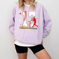 13 Years Old Baseball Birthday Boy 13th Bday Party Comfort Colors Sweatshirt Crimson