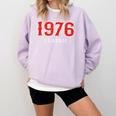 50 Year Old 1976 Classic Baseball Fan 50th Birthday Comfort Colors Sweatshirt Crimson 50 Year Old 1976 Classic Baseball Fan 50th Birthday Comfort Colors Sweatshirt Crimson