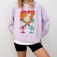 6 7 Ice Cream Drip Baseball Number 67 Player Boy Girl Kids Comfort Colors Sweatshirt Crimson 6 7 Ice Cream Drip Baseball Number 67 Player Boy Girl Kids Comfort Colors Sweatshirt Crimson