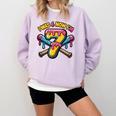 I Was 6 Now I'm 7 Dripping Ice Cream Baseball 67 Drip Comfort Colors Sweatshirt Crimson I Was 6 Now I'm 7 Dripping Ice Cream Baseball 67 Drip Comfort Colors Sweatshirt Crimson