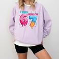 I Was 6 Now I'm 7 Meme Six Seven Baseball 7th Birthday Comfort Colors Sweatshirt Crimson I Was 6 Now I'm 7 Meme Six Seven Baseball 7th Birthday Comfort Colors Sweatshirt Crimson