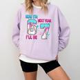 Now Im 6 Next Year I'Ll Be 7 Baseball Ice Cream Drip 67 Meme Comfort Colors Sweatshirt Crimson Now Im 6 Next Year I'Ll Be 7 Baseball Ice Cream Drip 67 Meme Comfort Colors Sweatshirt Crimson