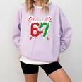 67 Baseball Christmas Candy Cane Snowflake Holiday Sports Comfort Colors Sweatshirt Crimson 67 Baseball Christmas Candy Cane Snowflake Holiday Sports Comfort Colors Sweatshirt Crimson