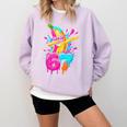 67 Baseball Dabbing Banana 6 7 Dripping Ice Cream Meme Comfort Colors Sweatshirt Crimson 67 Baseball Dabbing Banana 6 7 Dripping Ice Cream Meme Comfort Colors Sweatshirt Crimson