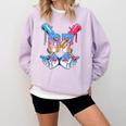 67 Baseball Drip Birthday Boy For Men Boys Kids Youth Comfort Colors Sweatshirt Crimson