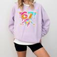 67 Baseball Ice Cream Drip Number Comfort Colors Sweatshirt Crimson 67 Baseball Ice Cream Drip Number Comfort Colors Sweatshirt Crimson