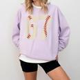 67 Baseball Six Seven 6 7 Meme 67 Comfort Colors Sweatshirt Crimson