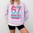 67 Ice Cream Drip Baseball For Men Women Kids Comfort Colors Sweatshirt Crimson 67 Ice Cream Drip Baseball For Men Women Kids Comfort Colors Sweatshirt Crimson