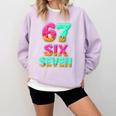 67 Ice Cream Drip Baseball Six Seven 6-7 Meme Teen Boy Comfort Colors Sweatshirt Crimson 67 Ice Cream Drip Baseball Six Seven 6-7 Meme Teen Boy Comfort Colors Sweatshirt Crimson