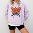 67 Sports Meme – Baseball Bats Number 6 7 Comfort Colors Sweatshirt Crimson 67 Sports Meme – Baseball Bats Number 6 7 Comfort Colors Sweatshirt Crimson