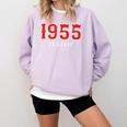 70 Year Old 1955 Classic Baseball Fan 70th Birthday Comfort Colors Sweatshirt Crimson 70 Year Old 1955 Classic Baseball Fan 70th Birthday Comfort Colors Sweatshirt Crimson