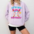 8th Birthday Baseball 8 Year Old Ice Cream Drip Boy Baseball Comfort Colors Sweatshirt Crimson 8th Birthday Baseball 8 Year Old Ice Cream Drip Boy Baseball Comfort Colors Sweatshirt Crimson
